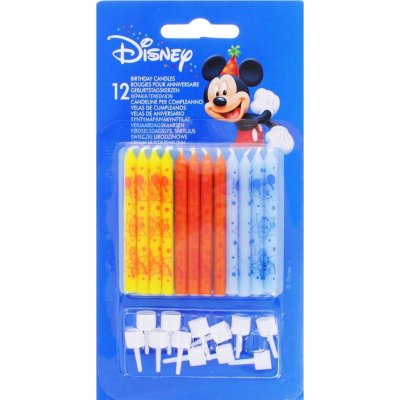 Decorata Party Svíčky Disney Mickey Mouse – Zboží Mobilmania