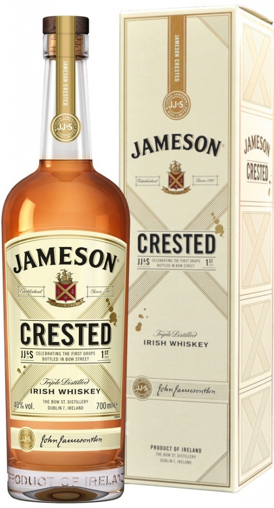 Jameson Crested 40% 0,7 l (kazeta)