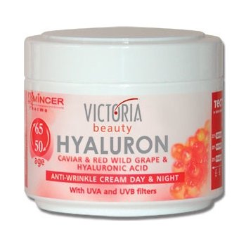 Victoria Beauty výživný denní a noční krém s kaviárem a kyselinou hyaluronovou 50+ 50 ml