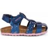 Dětské sandály Geox B Chalki Girl B452RA 000NF CF48T Navy/Lt Pink