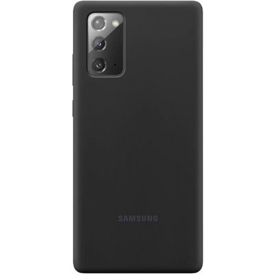 Samsung Silicone Cover Galaxy Note20 černá EF-PN980TBEGEU – Zboží Mobilmania