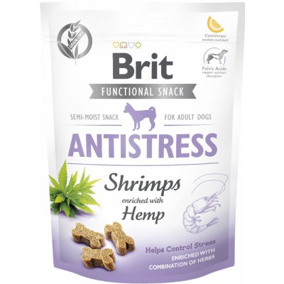 Brit snack Antistress shrimps & hemp 150 g – Zboží Mobilmania