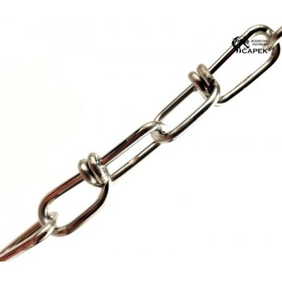 Řetěz pozinkovaný uzlovaný 2 8x39MM – Hledejceny.cz