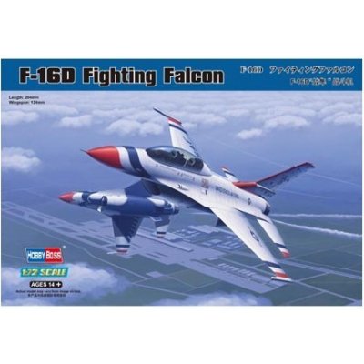 Hobby Boss slepovací model F 16D Fighting Falcon 1:72