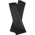 Kreibich Dámské extra dlouhé rukavice bezprsté černá, – Zboží Dáma