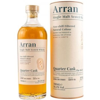 Arran Quarter Cask 9y 56,2% 0,7 l (tuba)