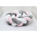 Scamp mantinel cop 180 Bílo šedá růžová – Zboží Mobilmania