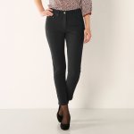 Úzké jednobarevné 7/8 kalhoty černé – Zboží Mobilmania