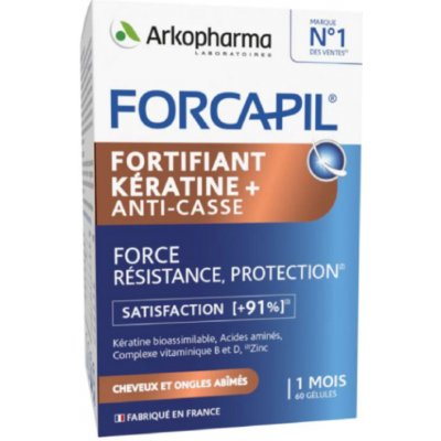 Arkopharma Forcapil Fortifiant Keratin vlasy a nehty 60 kapslí – Hledejceny.cz