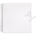 DP Craft Album kroužkové univerzální 30,5 CM X 30,5 CM SCRAPBOOK WHITE (40 PAGES) – Zboží Mobilmania