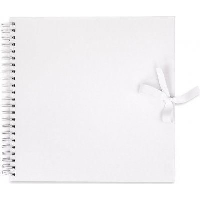 DP Craft Album kroužkové univerzální 30,5 CM X 30,5 CM SCRAPBOOK WHITE (40 PAGES) – Zboží Dáma