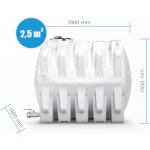 Swimer Comfort-Line FUJP 2.500-22.000 2500 l – Hledejceny.cz