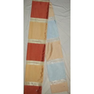 HOME WOHNIDEEN záclona metráž 27093 sire 145 cm 099 modro-bezove pasy (8,10 m) – Hledejceny.cz