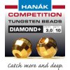 Výroba nástrahy Hanák Competition Tungstenové Hlavičky Diamond Zlaté 2,5 mm