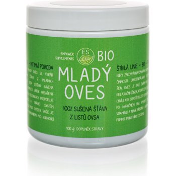 Empower Supplements Bio Mladý oves 100 g