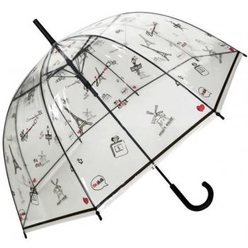Deštník průhledný holový Bonjour Paris od 299 Kč - Heureka.cz