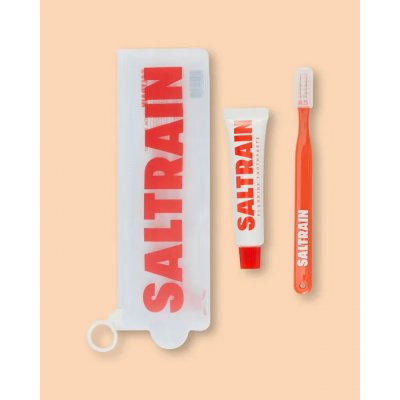 Saltrain Cestovní mini-sada pro ústní hygienu Travel Kit Red Edition 30 g 1 ks – Hledejceny.cz
