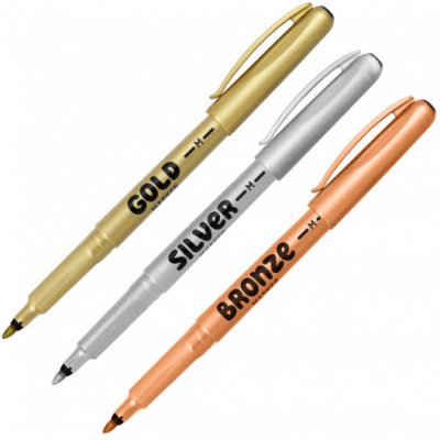 Centropen 2670/3 M sada zlatá stříbrná bronzová – Zboží Živě