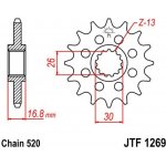 JT Sprockets JTF 1269-14 | Zboží Auto