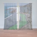 Sablio Záclony Černé pobřeží: 2ks 150x250cm – Hledejceny.cz