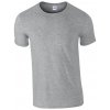 Pánské Tričko Gildan bavlněné tričko SOFTSTYLE RS sportovní šedá
