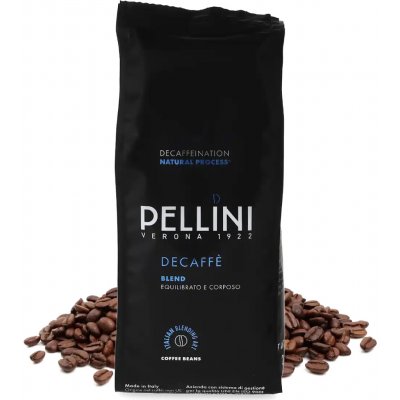 Pellini Decaffè zrnková 0,2 kg – Hledejceny.cz