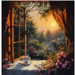 Norimpex Diamantové malování Zátiší s čajem 30 x 40 cm – Hledejceny.cz