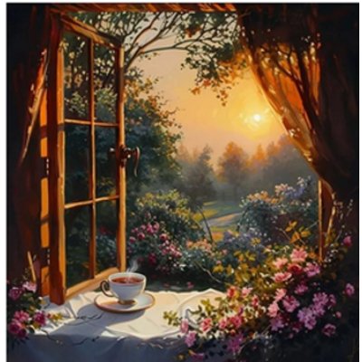 Norimpex Diamantové malování Zátiší s čajem 30 x 40 cm – Hledejceny.cz