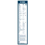 Bosch Rear H353 350 mm BO 3397004631 | Zboží Auto