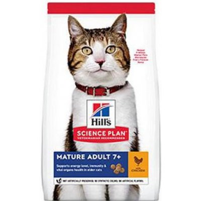 Hill's Feline Mature Adult 7 Chicken 1,5 kg – Hledejceny.cz