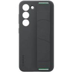 Samsung Galaxy S23 Silikonový zadní kryt s poutkem Black EF-GS911TBEGWW – Zboží Mobilmania