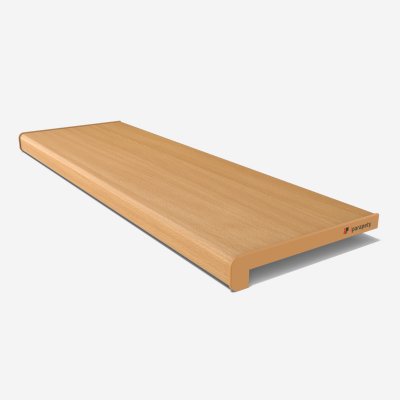 Vnitřní parapet dřevotřískový 580x40 mm, Buk – Zbozi.Blesk.cz