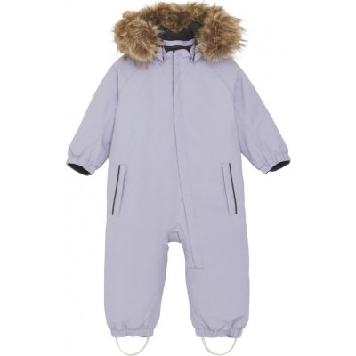 COLOR KIDS Coverall W Fake Fur Languid Lavender Fialová – Hledejceny.cz