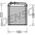 Výměník tepla pro vnitřní vytápění DENSO DRR32005 | Zboží Auto