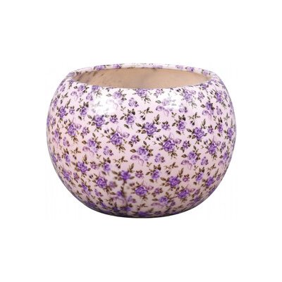 Obal na květník MANES keramický světle růžový lesk pr.16x16cm světle růžová speciální – Hledejceny.cz