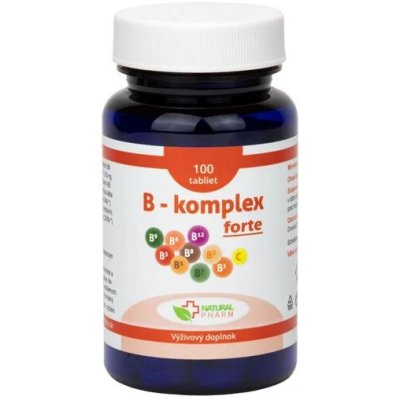 Natural Pharm B komplex Forte 100 tablet – Hledejceny.cz