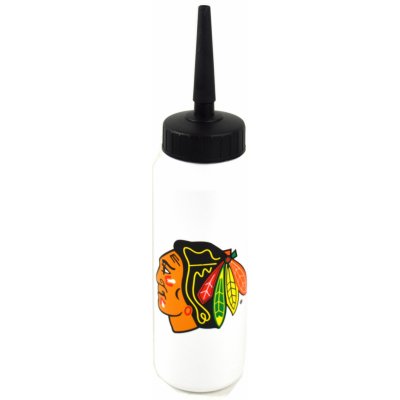 InGlasCo Hokejová láhev s logem NHL, Chicago Blackhawks – Zboží Mobilmania
