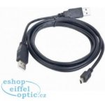 Gembird CCP-USB22-AM5P-3 Dual USB 2.0 kabel AMX2-AM5P 0,9m – Zboží Živě