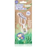 Jack N´Jill dětský silikonový kartáček na zuby a dásně – Sleviste.cz