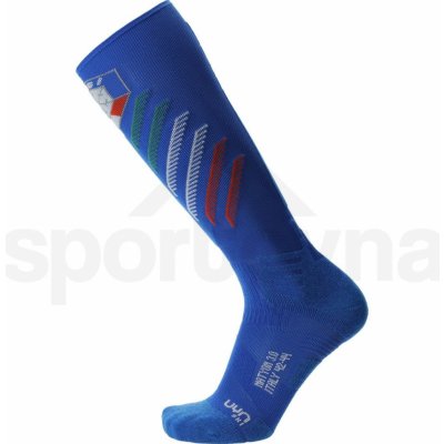 UYN Lyžařské ponožky SKI NATYON 3.0 ITALY modrá