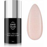 NANI gel lak Hard Base Cover Nude Glimmer 5 ml – Zboží Dáma