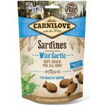 Carnilove Dog Soft Snack Sardines Enriched with Wild Garlic 200 g – Zboží Mobilmania