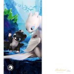 Jerry Fabrics osuška Jak vycvičit draka 3 70 x 140 cm – Zboží Dáma