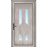 OknaDvereNaMiru.cz Vchodové plastové dveře STYL 120 zlatý dub 100 x 205 cm – Zboží Mobilmania