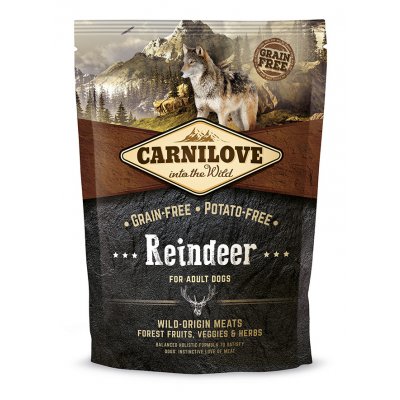 Carnilove Reindeer for Adult Dogs 1,5 kg – Zbozi.Blesk.cz