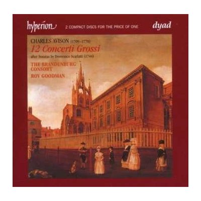 Charles Avison - 12 Concerti Grossi - After Sonatas By Domenico Scarlatti 1744 CD – Zboží Mobilmania