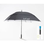 JuCad Telescopic Umbrella Windproof černá – Zboží Dáma