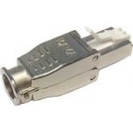 OEM Konektor STP RJ45 (8p8c), Cat6A, samořezný, drát RJ456ASOLSTP – Sleviste.cz