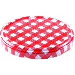 ASO - Zdravý život Zavařovací víčko Karo Červené Twist 82 Balení: 100ks – Zboží Dáma