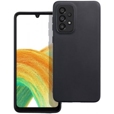 Pouzdro Case4Mobile Silikonové MATT Samsung Galaxy A33 5G černé – Zboží Mobilmania
